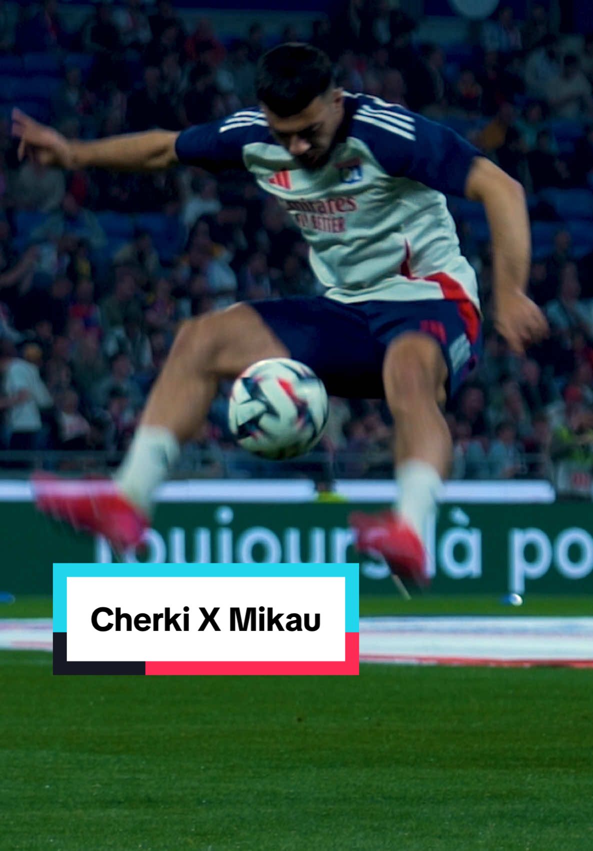 ✨ Rayan Cherki X @Georges Mikautadze 🤩 #Ligue1 #skills #cherki #mikautadze @Rayan Cherki 