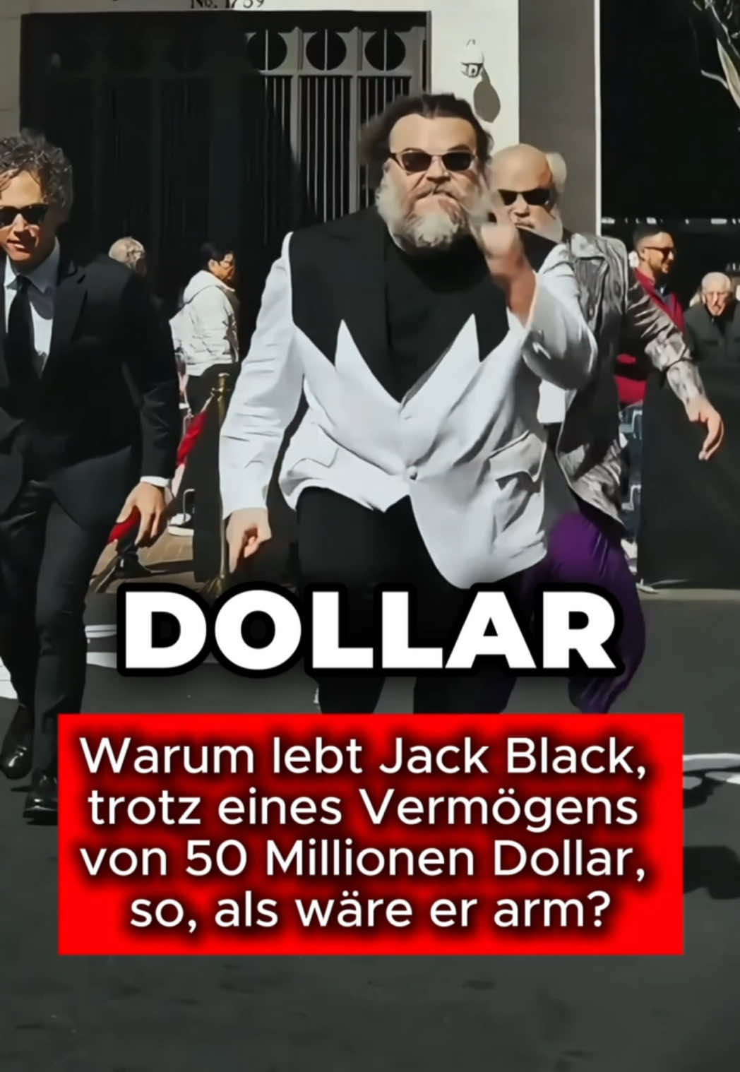 Warum lebt Jack Black, trotz eines Vermögens von fünfzig Millionen Dollar, so, als wäre er arm? #lernenauftiktok #geschichte #deutschland