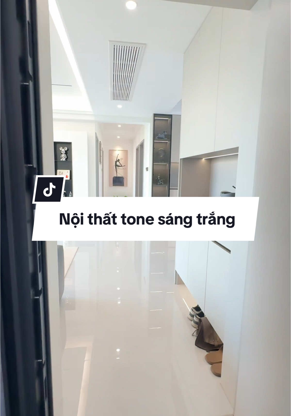 Nội thất chung cư tone sáng trắng cực đẹp và hiện đại #master2025bytiktok #nhadephiendai2025 #maunhadephiendai2025 #nhadep #mauchungcuhiendai #nhadephiendai 