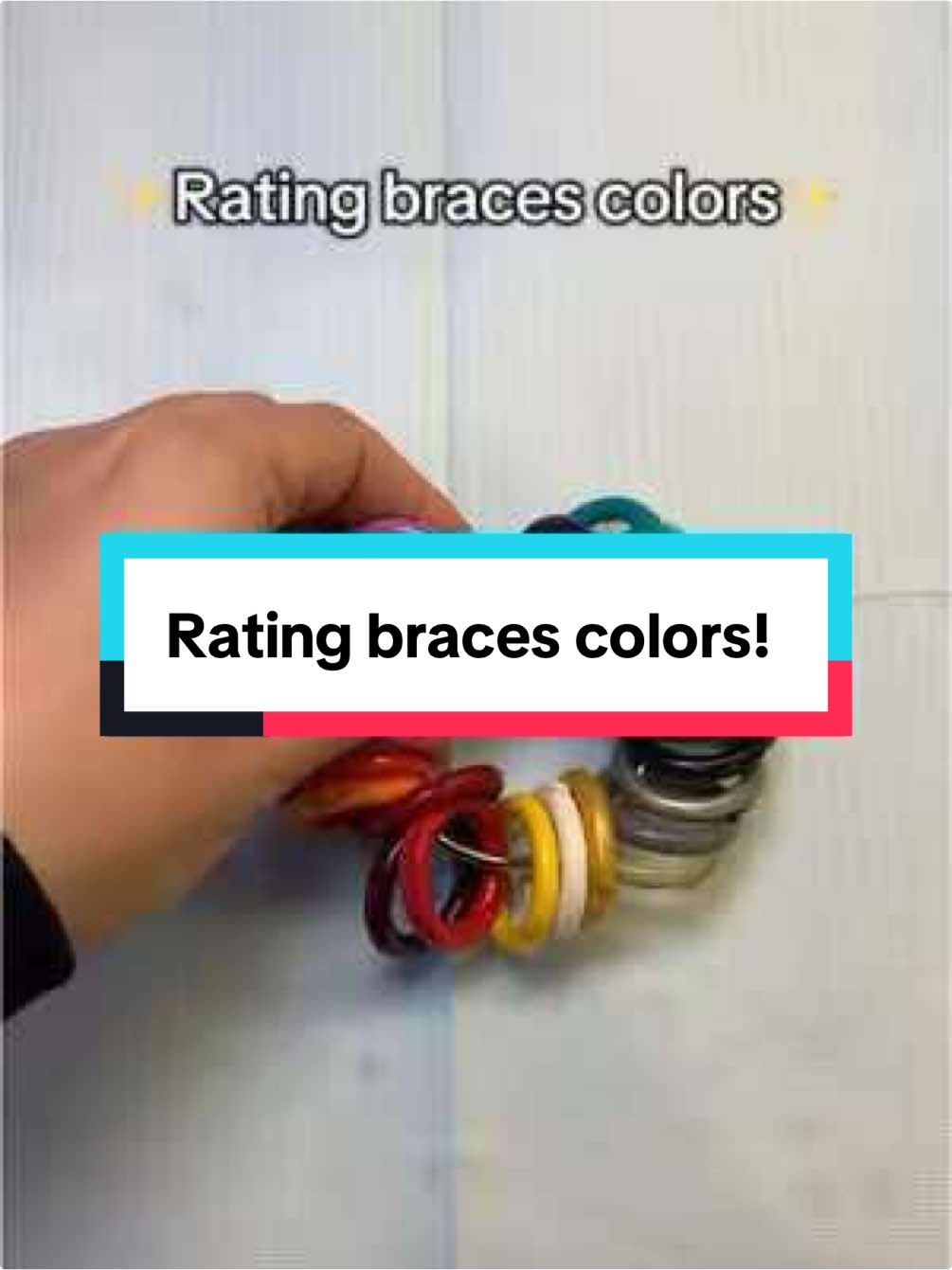 What’s your favorite color to wear on your braces? ✨🦷  #bracescolors #bracestips #bracescheck #bracesjourney #dentaltok #orthodontistsoftiktok #teethtok #bracestok 