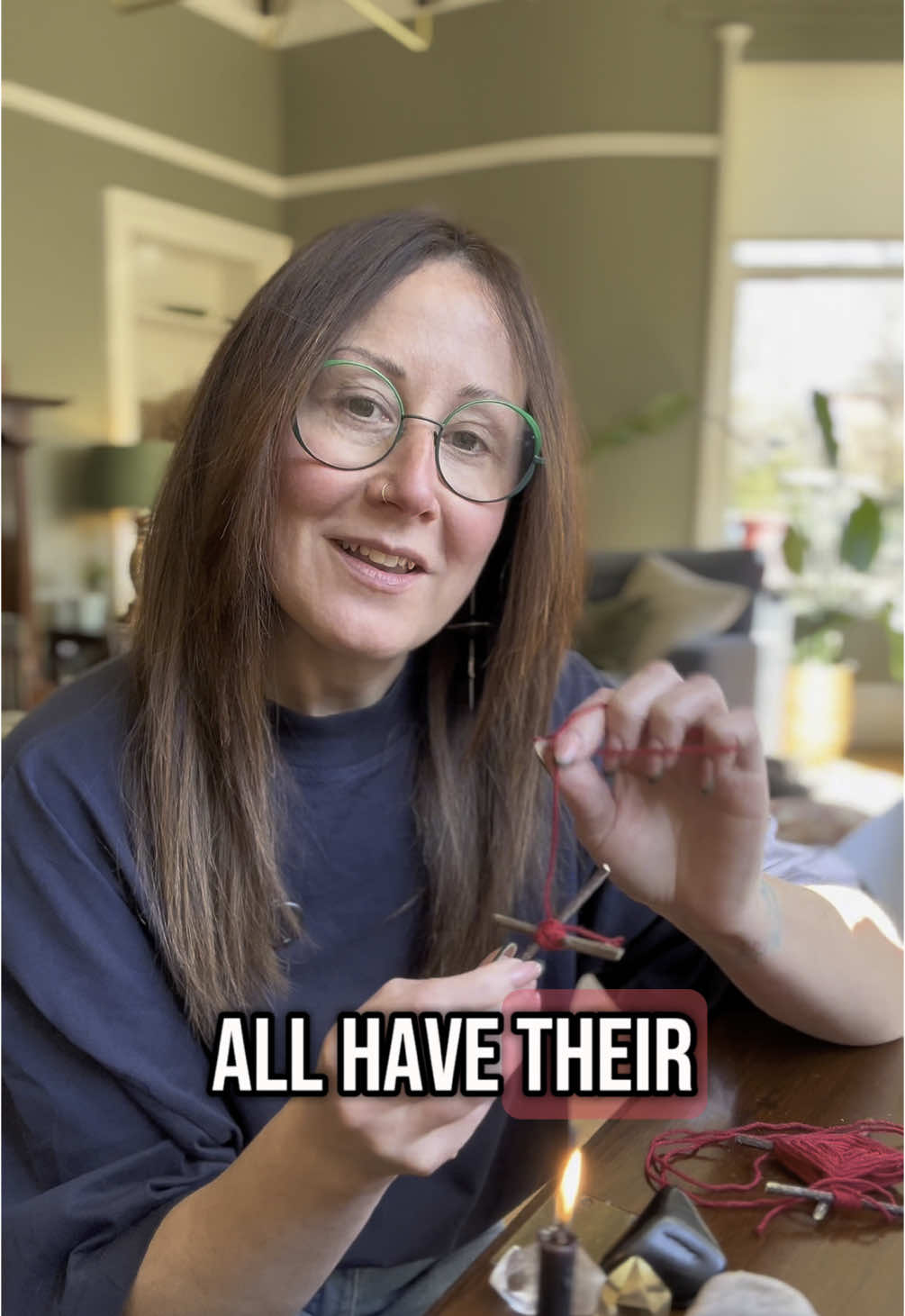 Rowan tree and red thread is as Scottish to me as Irn Bru and Tartan! #witchtok #protectionmagick #rowantree #beltane 