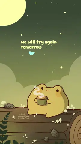 Keep trying 💚 #animation #artistsoftiktok #frogtok🐸 #frogs #quote #positivevibes #vibes