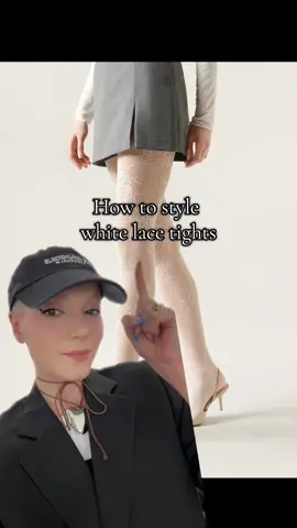 How to style white lace tights 🤔Vote in the comments for your favorite outfit 🤍 #whattowear #outfitinspo #fashiontiktok #fyp #tights #outfitsideas #fashiontips @Calzedonia 