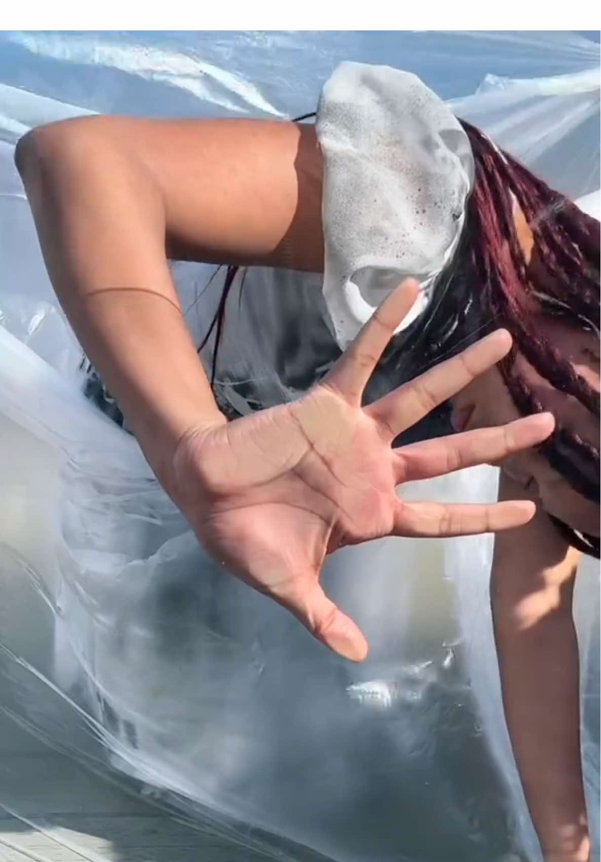 I spray painted my fav frolicking dress tehehe And of course I had to make a full production out of it LOL anyway I love how this dress came out✿◡‿◡ . #fypシ #artistsoftiktok #visualart #clothingbrand #spraypaintart #fashion #videoart #ootdfashion 