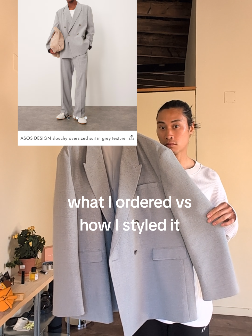 slouchy but still chic #fitcheck #mensfashion #paratii #oversizedblazer @asos #asos 