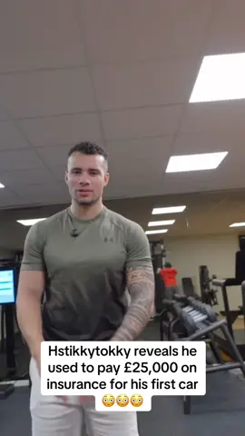Hstikkytokky reveals he used to pay £25,000 on insurance for his first car 😳😳😳 #hstikkytokky #fyp @hsurustokky 