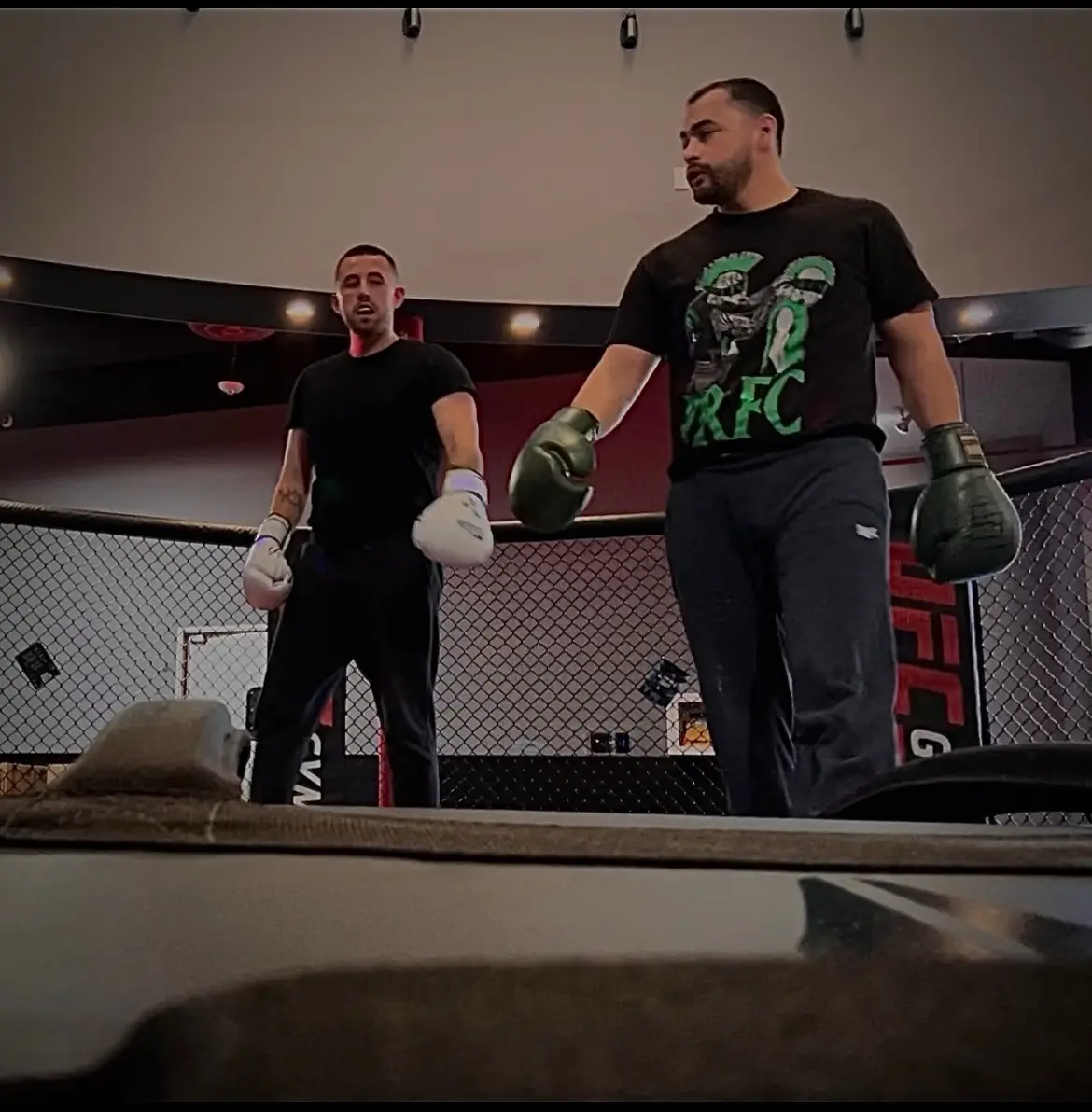 Solid boxing/grappling rounds with my brother yesterday morning 🥊 #mma #fyp #explore 