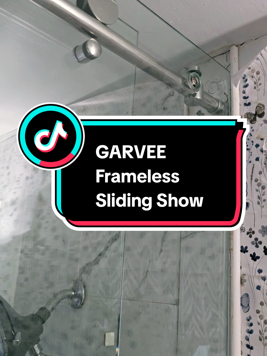 GARVEE Frameless Sliding Showe#tiktokshop #creator #CapCut #garvee #frameless 