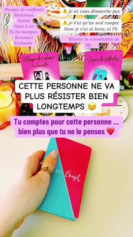 ✨ cette personne va tout simplement craquer ! Il ou elle ne va plus résister bien longtemps ! 😉✨ #tiragedecarte #tirage #guidance #oracle #tarotreading #cartomancie #voyance #voyante #voyancetiktok #prediction #oraclereading #medium #tiragesentimental #sentimental #guidancesentimentale #retour 