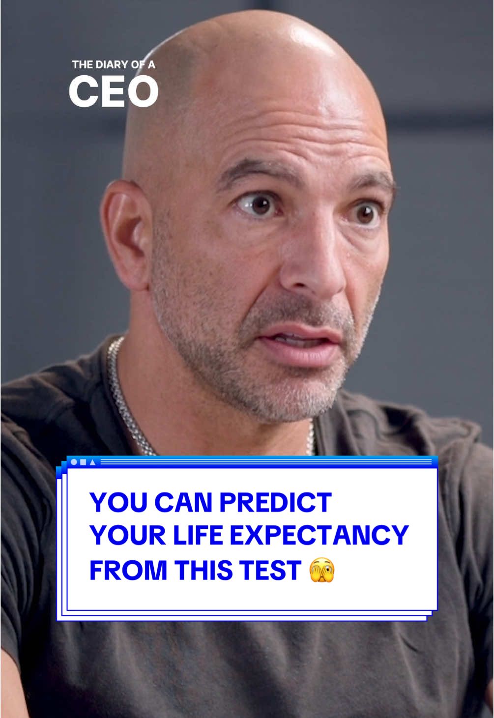Longevity expert Peter Attia explains how your VO2 max results can predict how long you’re going to live. You can watch our full conversation on The Diary Of A CEO now on YouTube #podcast #podcastclip #longevity #diaryofaceo #ageing #age #trick #trythis #interview #advice #DidYouKnow #healthtok #health #Science #expert #peterattia #vo2max #lifeexpectancy #test #exam #oxygen 