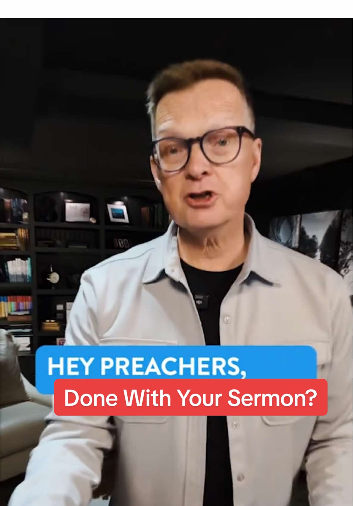 You got your sermon prep done a bit early this week...now what? #preachingtips #sermon #preaching #pastortiktok 