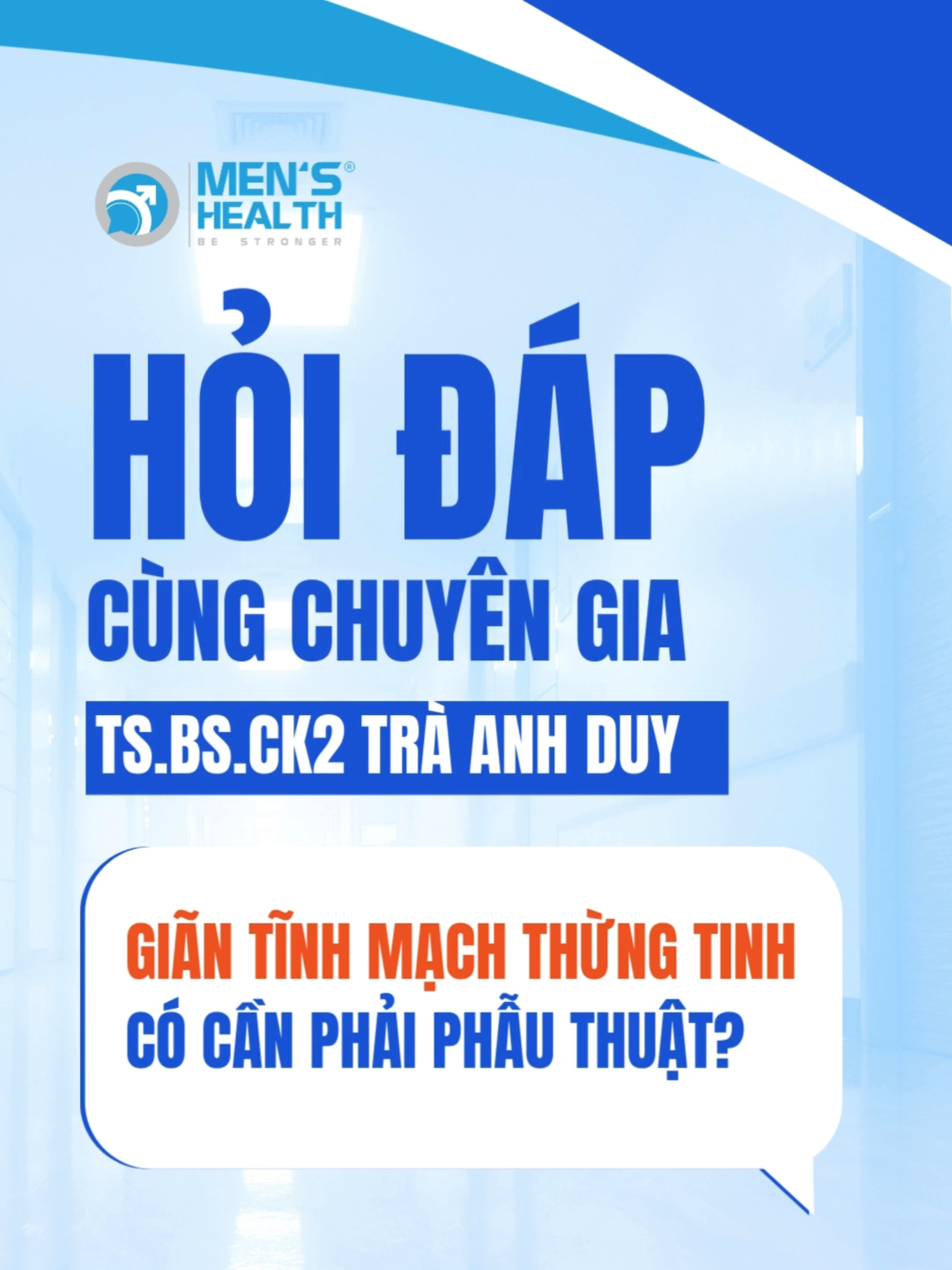 Giãn tĩnh mạch thừng tinh có cần phải phẫu thuật? #songkhoe247 #learnontiktok #menshealth #namkhoa