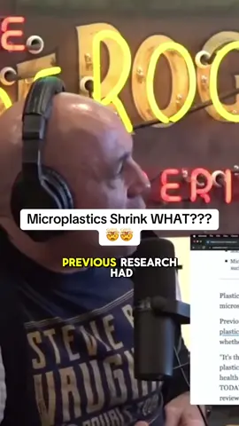 Microplastics shrink the what?? #microplastics #jre #joerogan #storage #glass #container 