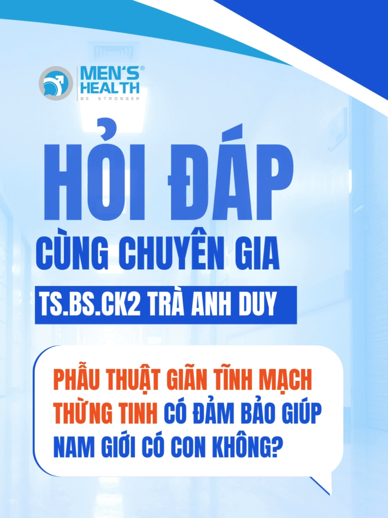 Phẫu thuật giãn tĩnh mạch thừng tinh có đảm bảo giúp nam giới có con không? #songkhoe247 #learnontiktok #menshealth #namkhoa