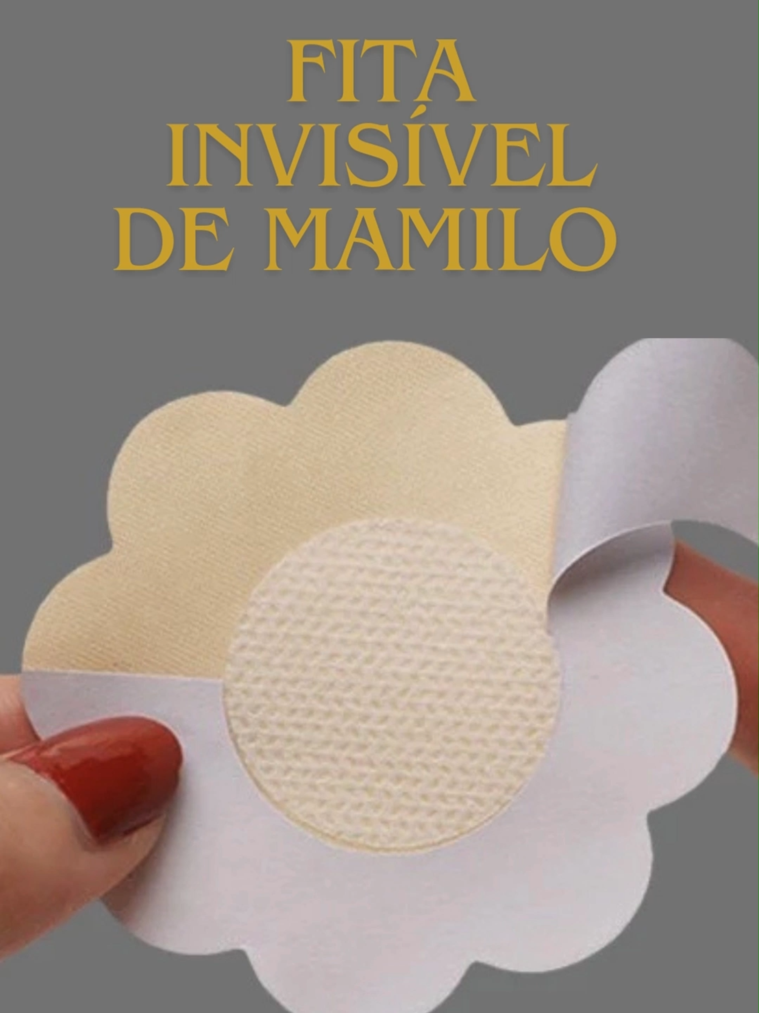🌟Produto  (001)    40pçs Fita Invisível De Mamilo Adesivo Em Tnt!   #fitainvisivel  #fita