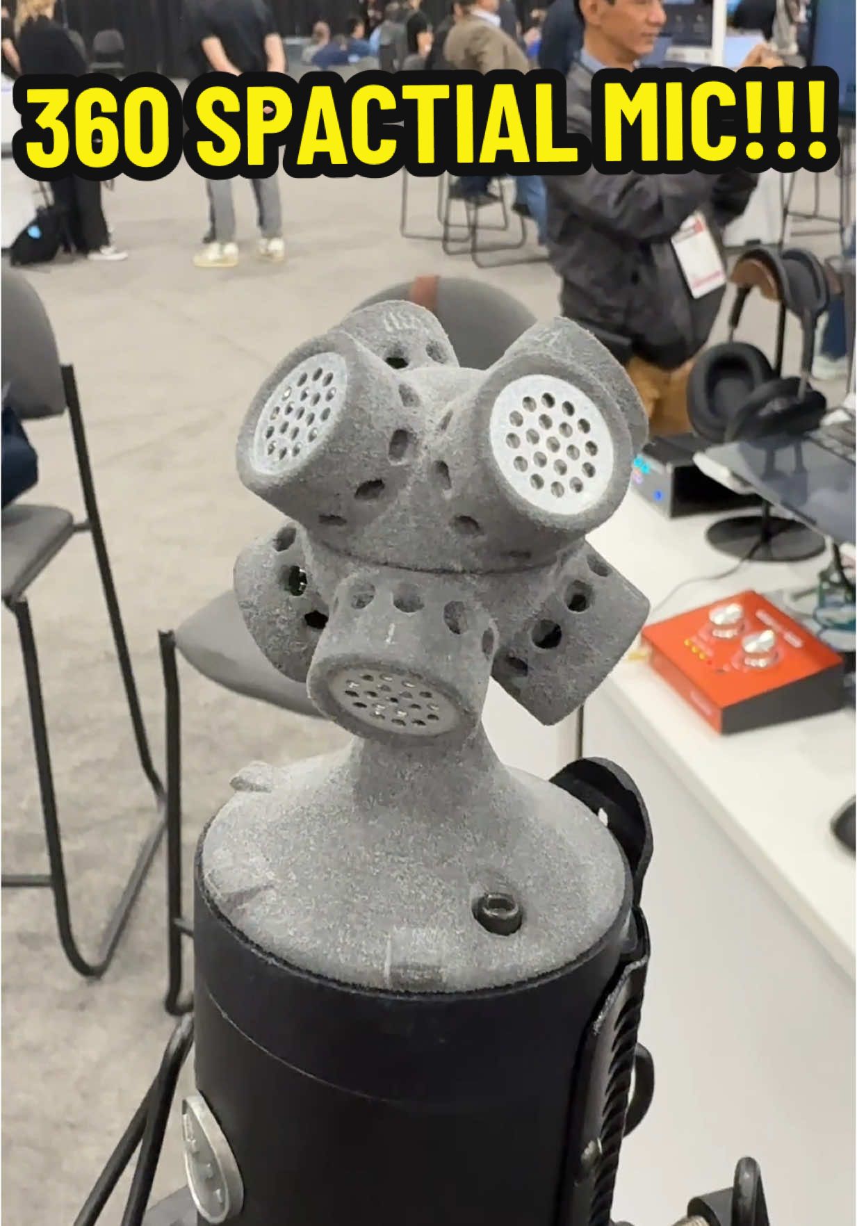 VOYAGE AUDIO SPATIAL MIC #spatialmic #spatialaudio #voyageaudio #nabshow #nab #nab2025 #lv #sidehustle #TikTokLearningCampaign 
