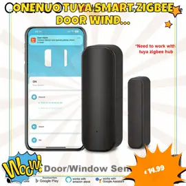 🔔 Keep your home safe with cutting-edge technology! Say goodbye to worries and hello to peace of mind with the ONENUO Tuya Smart Zigbee Door Window Alarm Sensor for only £14.99! 🏠✨ It seamlessly connects to your WiFi and works flawlessly with Alexa and Google Home for effortless control. 🔒✨ Ensure every entry is secure, whether you're home or away—detecting the open or closed status of your doors and windows at all times. Don’t compromise on security; elevate your home with smart protection today! 💡💪 #SmartHome #HomeSecurity #HomeSafety #Zigbee #AlexaCompatible #GoogleHome #TechForGood #InnovativeLiving #HomeAutomation #ForgetTheWorries #shopping #unitedkingdom #paypal #velmaronlineshop #payin3 Shop Now https://vel-mar.co.uk/products/onenuo-tuya-smart-zigbee-door-window-alarm-sensor-open-closed-detectors-wifi-home-alarm-compatible-with-alexa-google-home