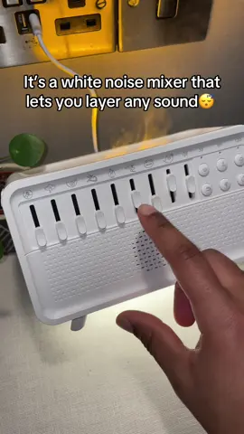 This is actually such a good white noise machine 😭 #naturesounds #deepsleep #whitenoisemachine #couplegoals #sleep 