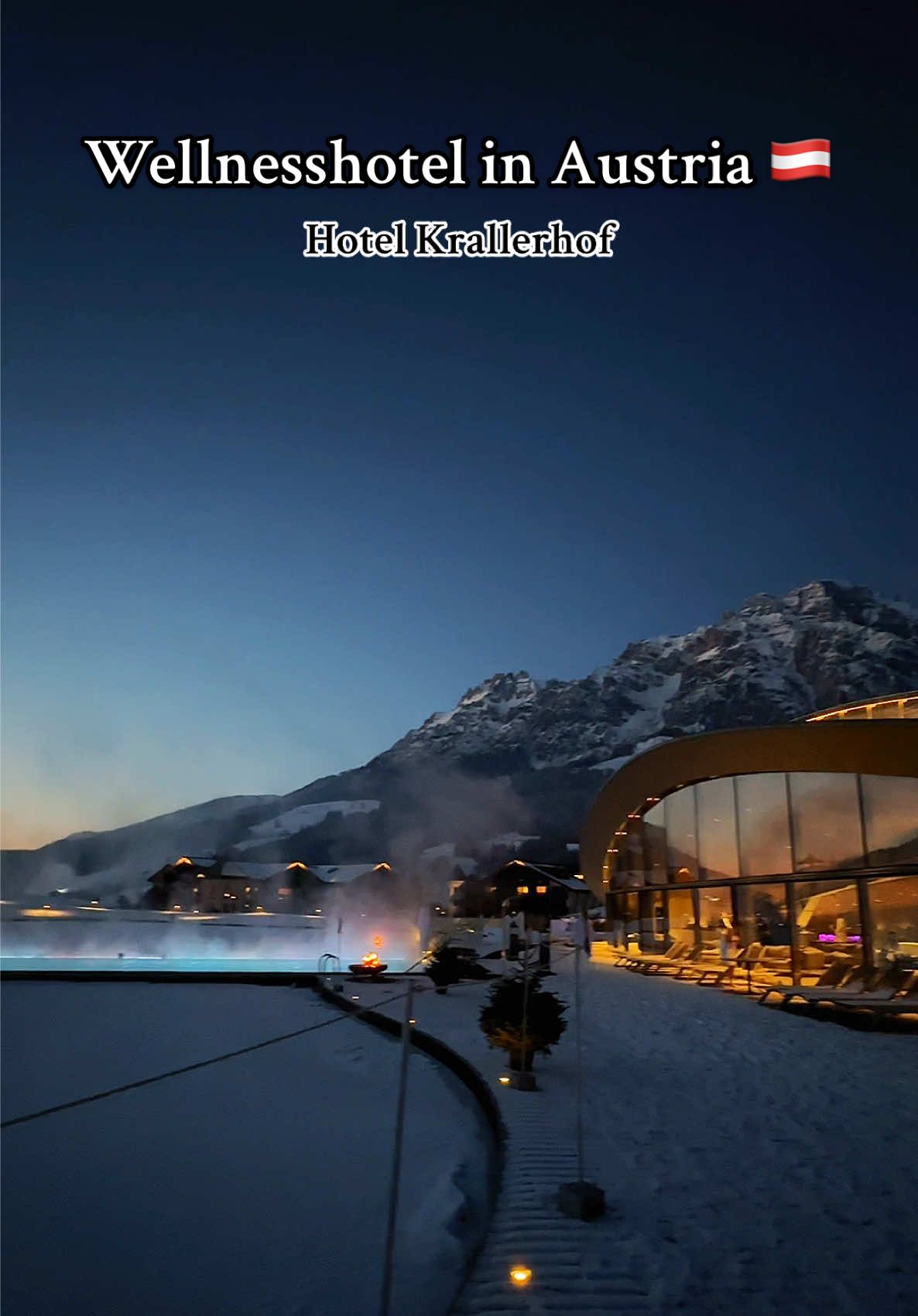 Winter Season Krallerhof 🇦🇹  #austria #wellness #trending #viral #views #winter #snow #foryou #fürdich #mountain 