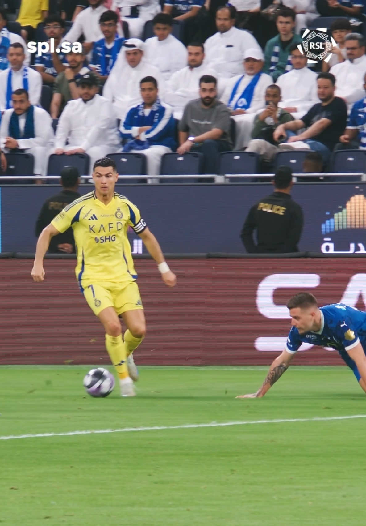 Stop that, #CR7 😮‍💨 #SPL | #cristianoronaldo 