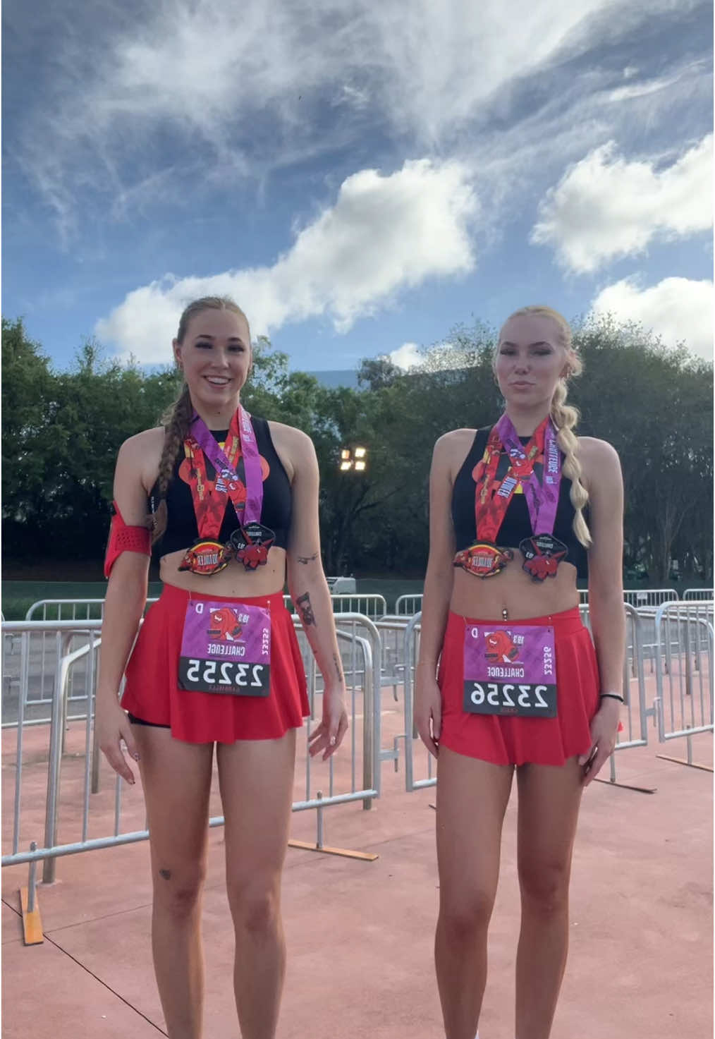 19.3 miles in three days 😅 #rundisney #runtok #challenger #10miler #fyp #raceday #medalmonday #disneyworld 