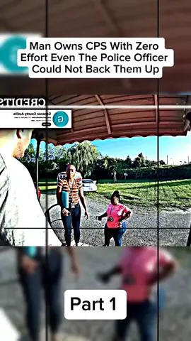 Man Owns CPS With Zero Effort Even The Police Officer Could Not Back Them Up