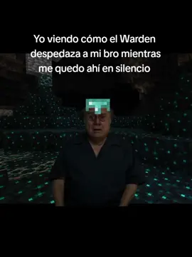 ... #Minecraft #warden #bro #meme #deepdark #fyp #funny 