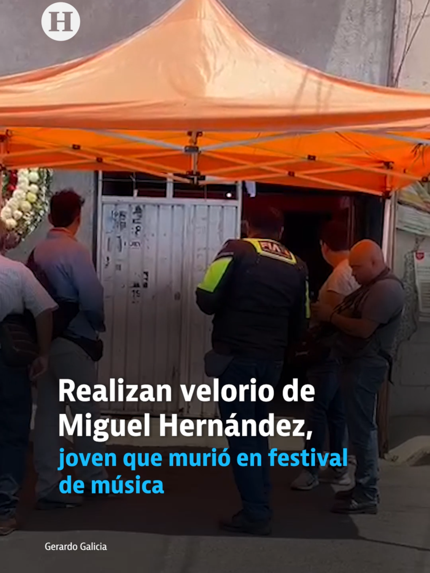 Realizan velorio de Miguel Hernández, joven que murió en festival de música #axeceremonia  #heraldodigital