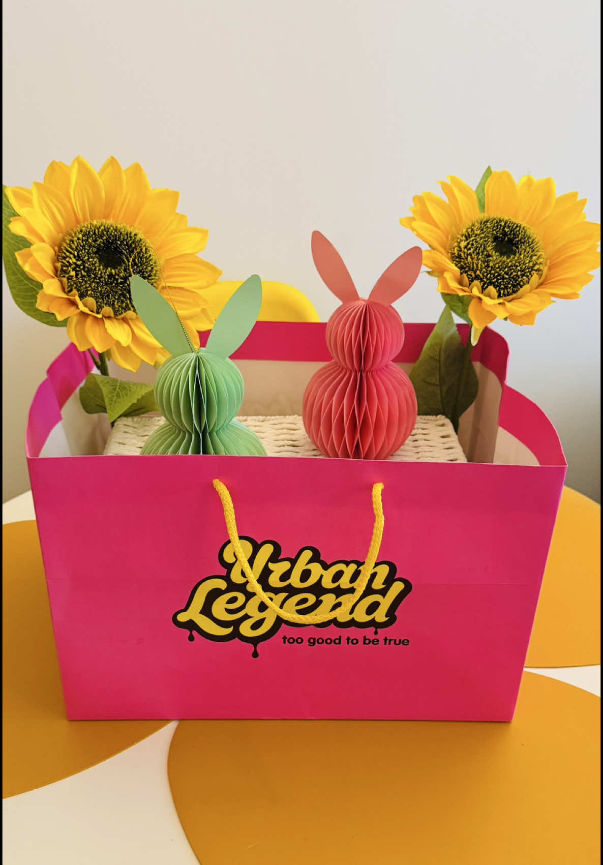 When the legends at @Urban Legend Doughnuts kindly dropped off an Easter basket full of thier limited edition delicious donuts I was so eggcited. The best marketing team smashed again! 😎💛 💛 The limited edition white choc chick is delicious and adorable and under 200 calories!? 🐣🐥 🤎 Then there’s the chocolate praline Egg doughnut 🍩  🤎 Lastly that double chocolate 🍫 hits different. 🍩  AD | GIFTED  #easter #doughnuts #urbanlegenddoughnuts #apartment #apartmentlife 