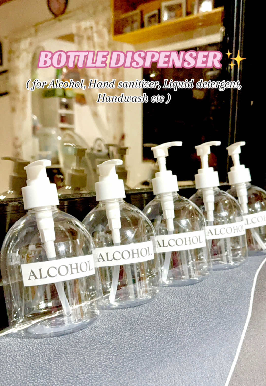 Bottle Pump Dispenser #pumpbottledispenser #clearbottledispenser #fyppppppppppppppppppppppp 