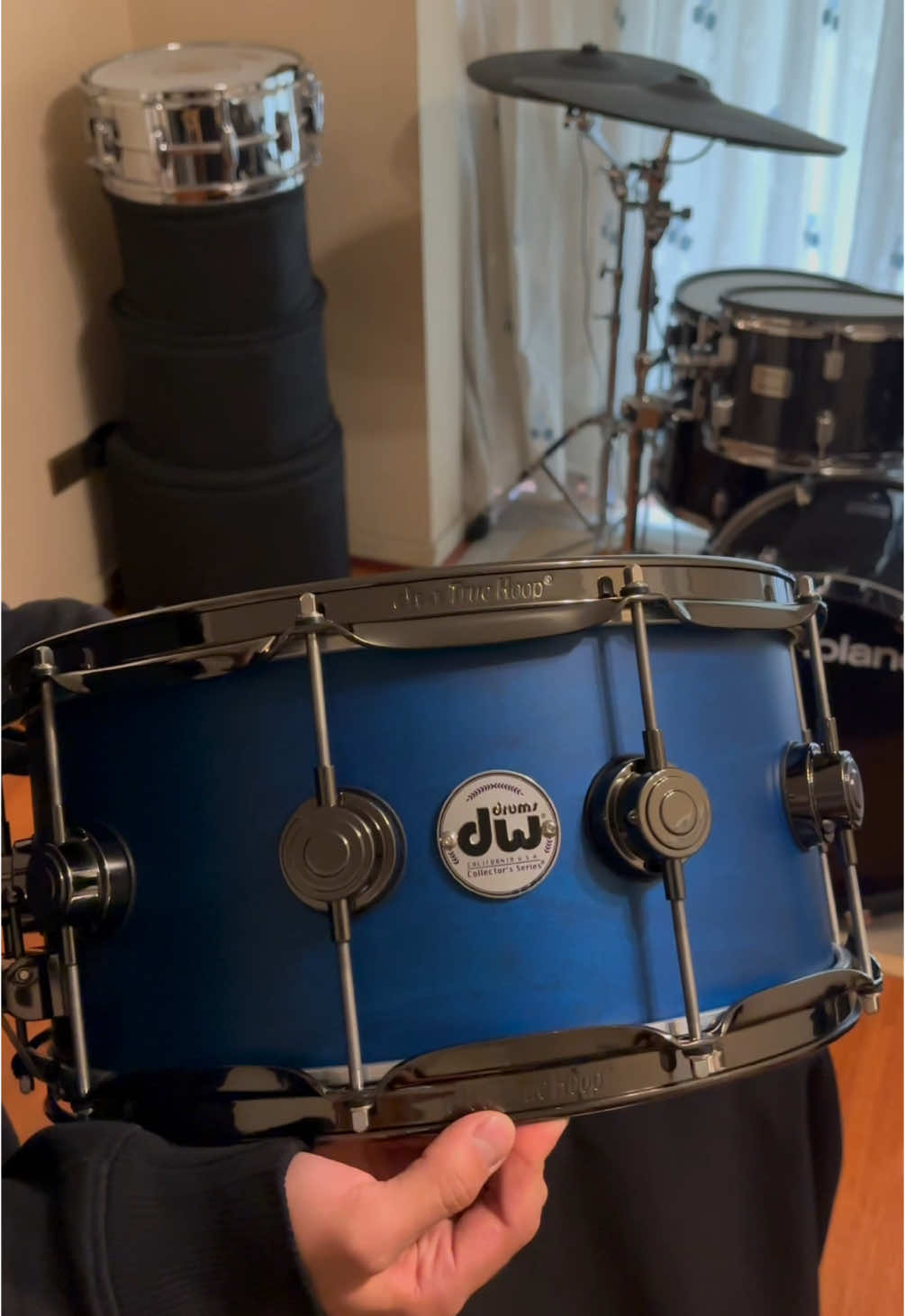 Unboxing de la nueva Dw Collector’s Snare💙 Dw Collector’s Snare Maple VLT 14x6,5  #drums #drummer #snare #unboxingvideo #asmr #dwsnare 