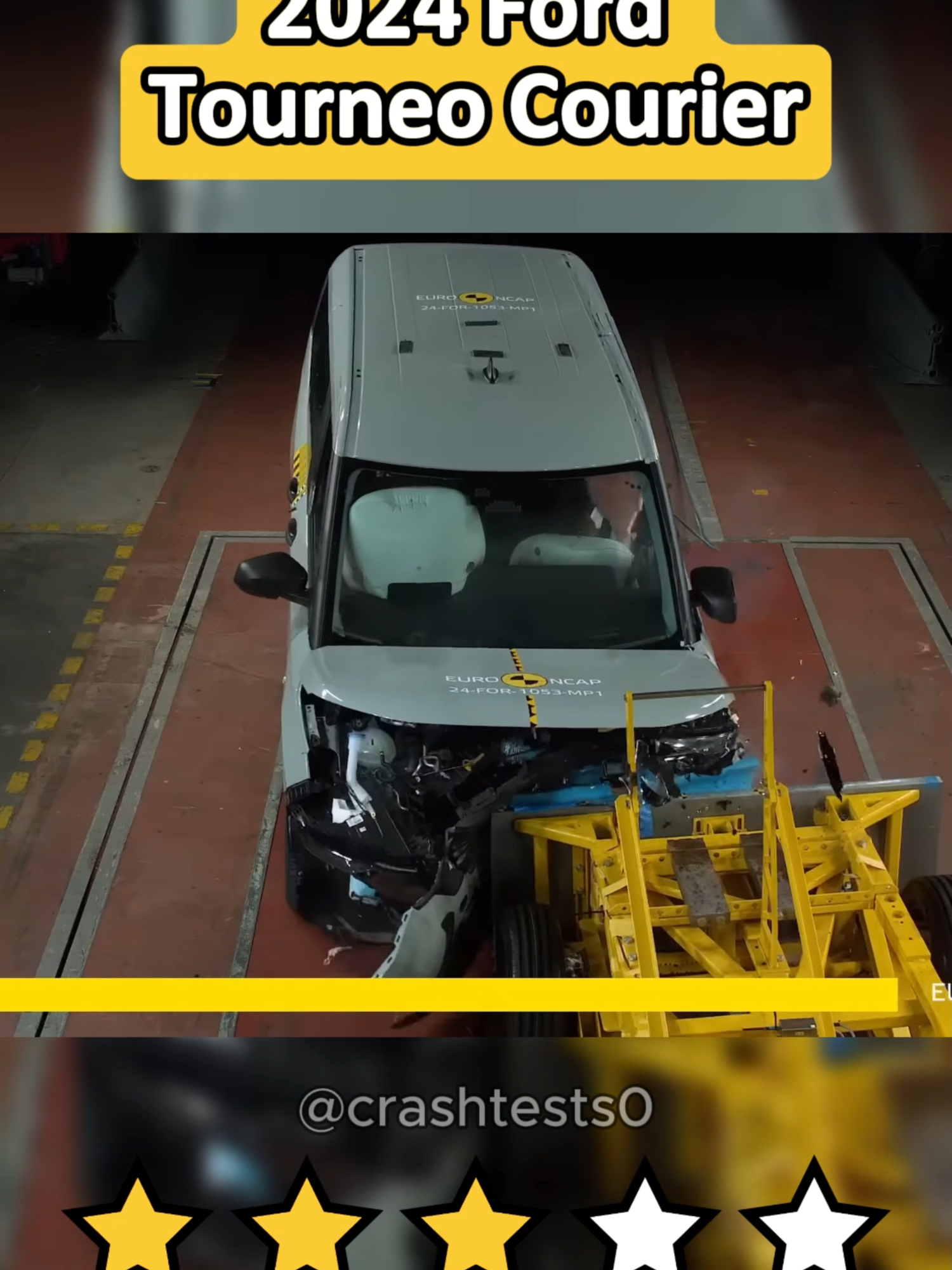 Sizce Courier alınır mı? 🫢 #car #crashtest #shorts #tiktok #keşfet #fyp #reels #foryou #instareels #ford #fordcourier