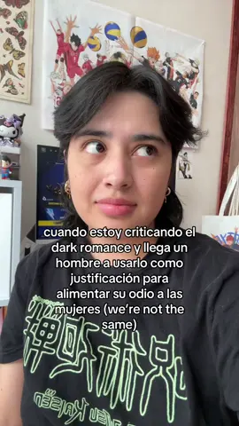 yo critico el dark romance porque la mayoría está basado en la misoginia, tú lo criticas porque es algo que las mujeres consumen y te da una razón más para alimentar tu odio. no somos iguales 🫵🏼 #booktokespañol #wattpad #libroslibroslibros #BookTok #librosen60seg #booktokvisible #darkromance 