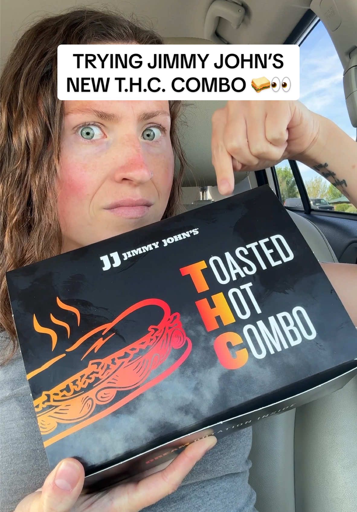 TRYING JINMY JOHN’S NEW T.H.C. COMBO?! 🥪💨 is this in your dream rotation? @Jimmy John’s 🥪 #jimmyjohns #sandwich #fastfood #newfood #toastedsandwich #roastbeef #packlunch #potatosalad #brownies #lunchideas #newfoods #foodfind #foodcombo #mealdeal #dessert #foodreview #tastetest #horseradish #morganchomps 