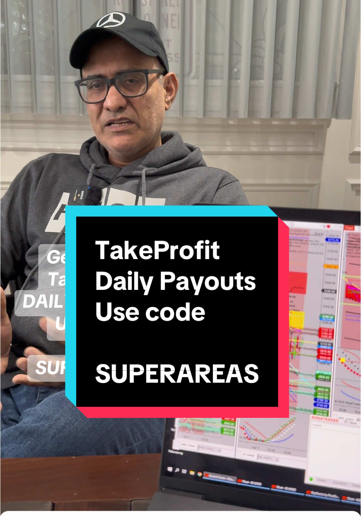 TakeProfit Daily Payouts Use code SUPERAREAS