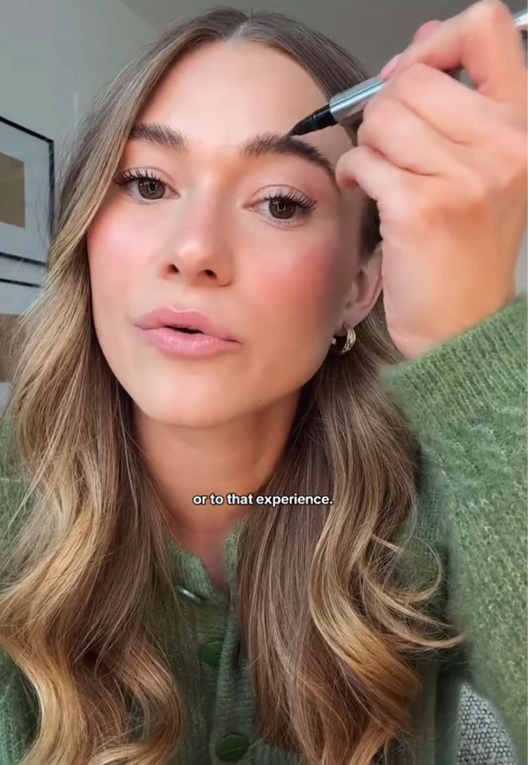 it was never a waste of time!! 🤗 #breakupadvice #positivetiktok #movingforward #adviceforgirls  @Armani beauty luminous silk glow blush in 51 @Hourglass Cosmetics no.2 blush brush @Bobbi Brown highlighting powder in pink glow @Rare Beauty positive light precision highlight brush @Too Faced better than sex mascara in chocolate @Benefit Cosmetics mighty fine waterproof brown pen in 2.5  @Saie glossybounce lip oil in bounce