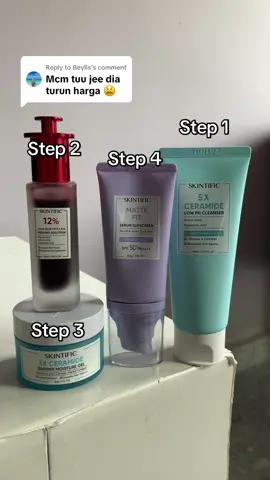 Replying to @Beylls skintific pemurah betul 😭😭