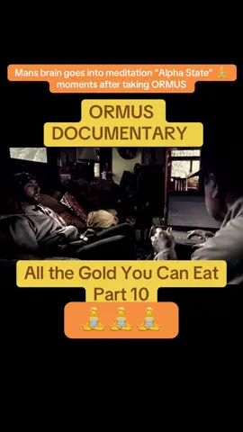 Mans brain goes into alpha meditation state moments after taking ORMUS  #ormus #monoatomicgold #allthegoldyoucaneat #meditation #spirituality #spiritualtiktok #fyp 