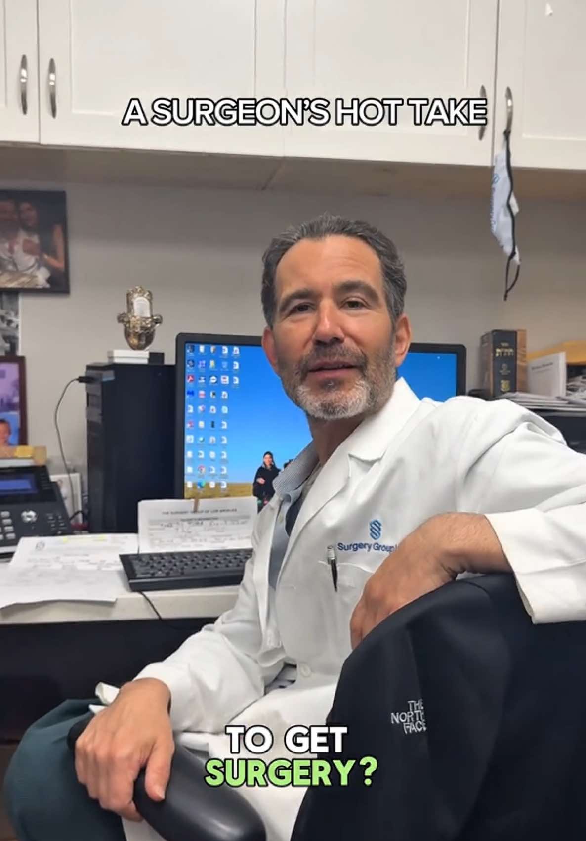 My hot take as a surgeon #surgeon #LASurgeon #operatingroom #cancer 