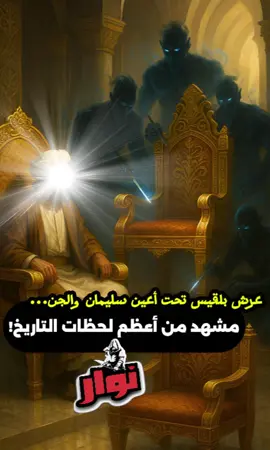 عرش بلقيس تحت أعين سليمان والجن... مشهد من أعظم لحظات التاريخ!