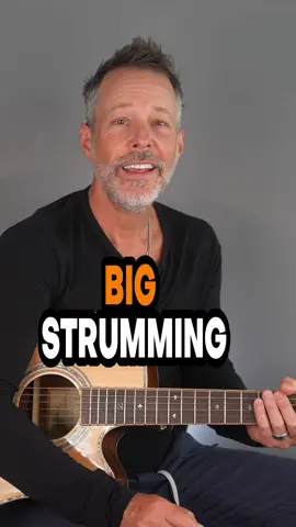 BIG STRUMMING Struggling with strumming? You’re not alone—everyone does at first. Here’s a technique I’ve used with hundreds of students: 1. Keep your hand moving • Downbeats = down strum • Upbeats = up strum 2. Slow it down • Go at a pace where you don’t stall 3. Use BIG, deliberate strums • Exaggerated motions help you stay on beat • Example: 1, 2 and, and 4 and… Repeat slowly, then build speed over time. This always works—give it a shot! #GuitarTips #StrummingPractice #BeginnerGuitar #GuitarLesson #StrummingTechnique