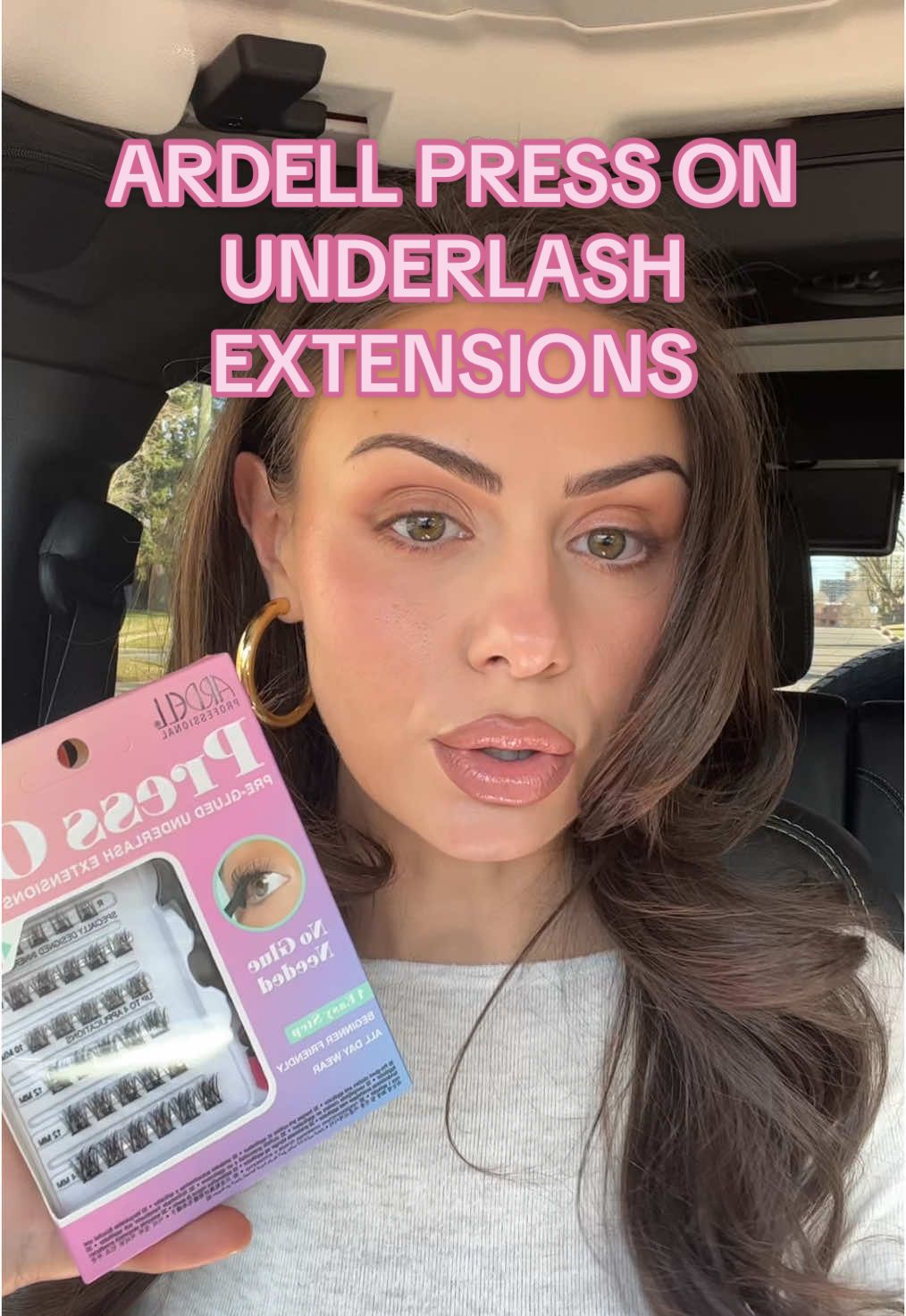 @ArdellBeauty lashes never disappoint! Obsessed with their new Press On Underlash Extensions ✨ wearing the faux mink volume clusters. Available at Walmart, in stores and online! #ardellbeautypartner #pressonlashes #lazygirllashes #pressonbyardell #lashes #lashtutorial