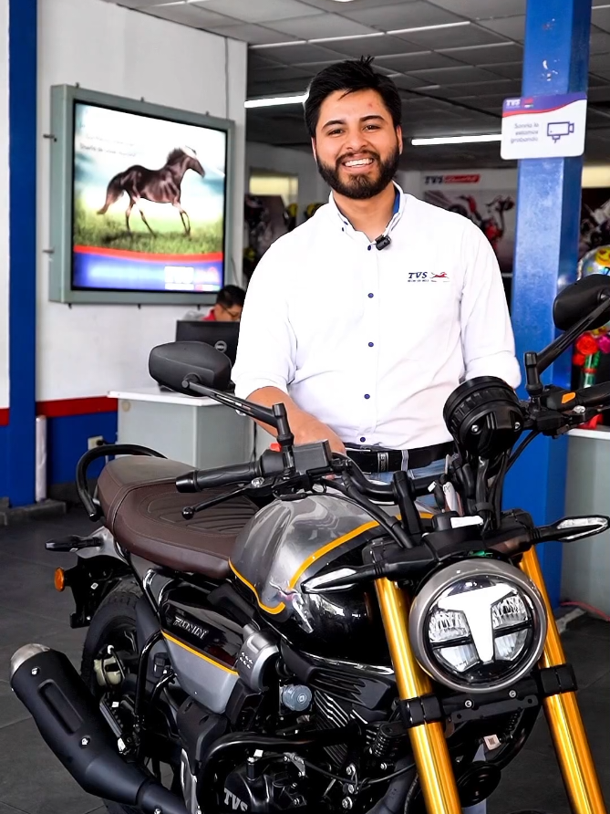 🔥 Nacida para romper las reglas 🔥 La Ronin tiene un diseño único, estilo retro moderno y tecnología de última generación. No es solo una moto, es una actitud. Perfecta para la ciudad o para salir a explorar nuevos caminos. 🏍️💨