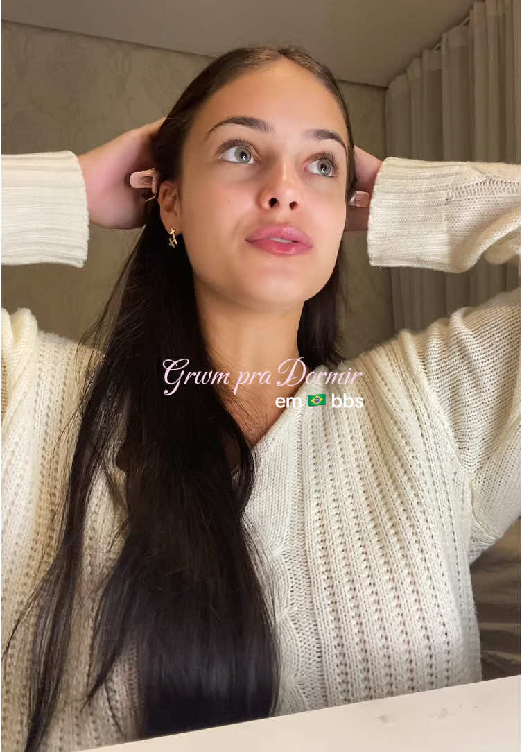CREAMY: 🏷️CMGABILOPEZ #grwm #arrumesecomigo #rotinadanoite #skincare #cachossemfontedecalor 