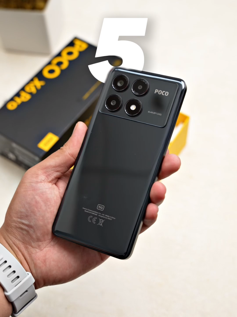 5 MOTIVOS pra COMPRAR o POCO X6 PRO #celulares #dicas #Android #smartphone 