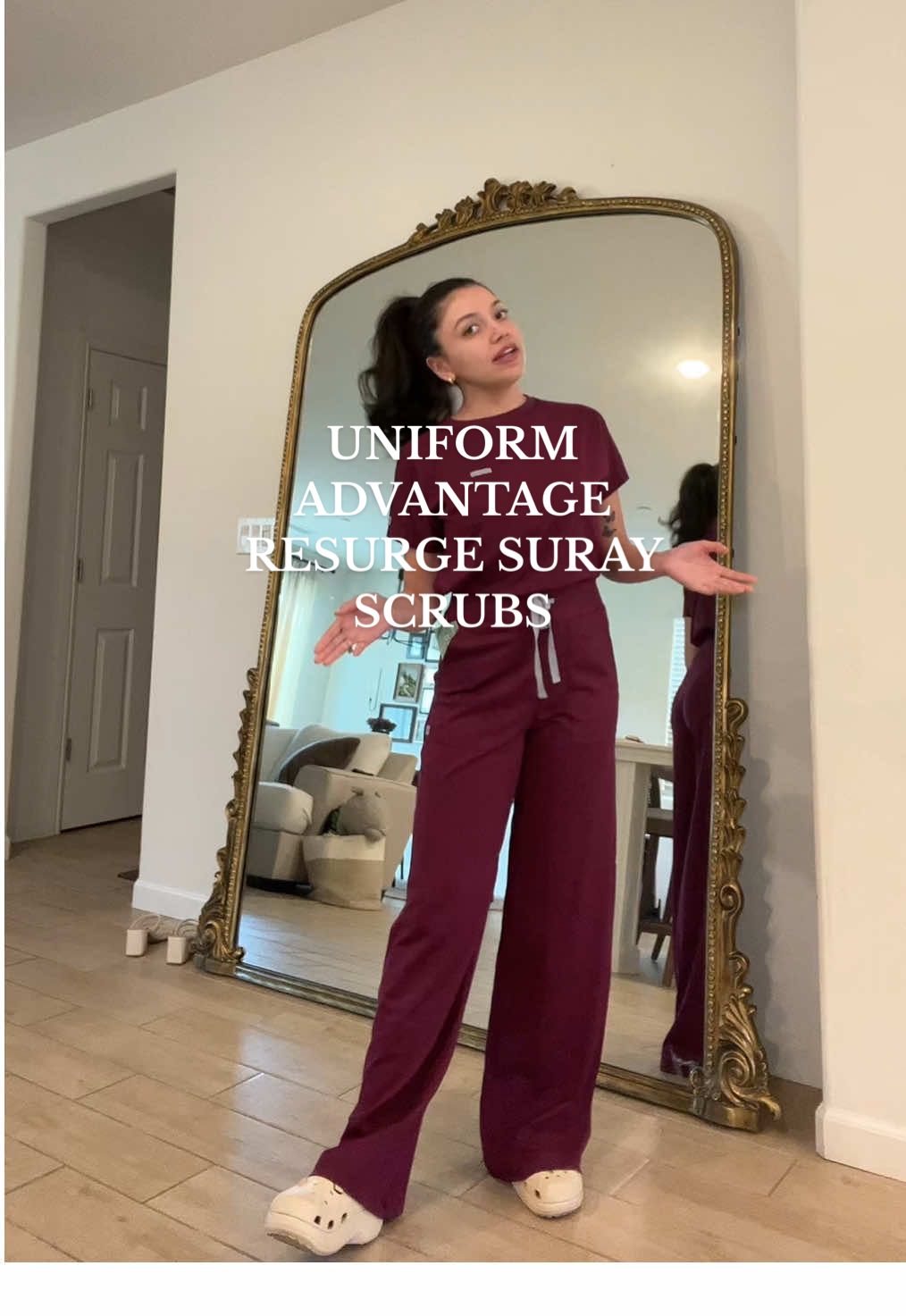 These feel like pajamas 😍 @Uniform Advantage #nursescrubs #uniformadvantageresurge #uniformadvantagesuray #nurseootd #bestnursescrubs #nursefitcheck #latinanursecreator #latinanursetok #nursetok 
