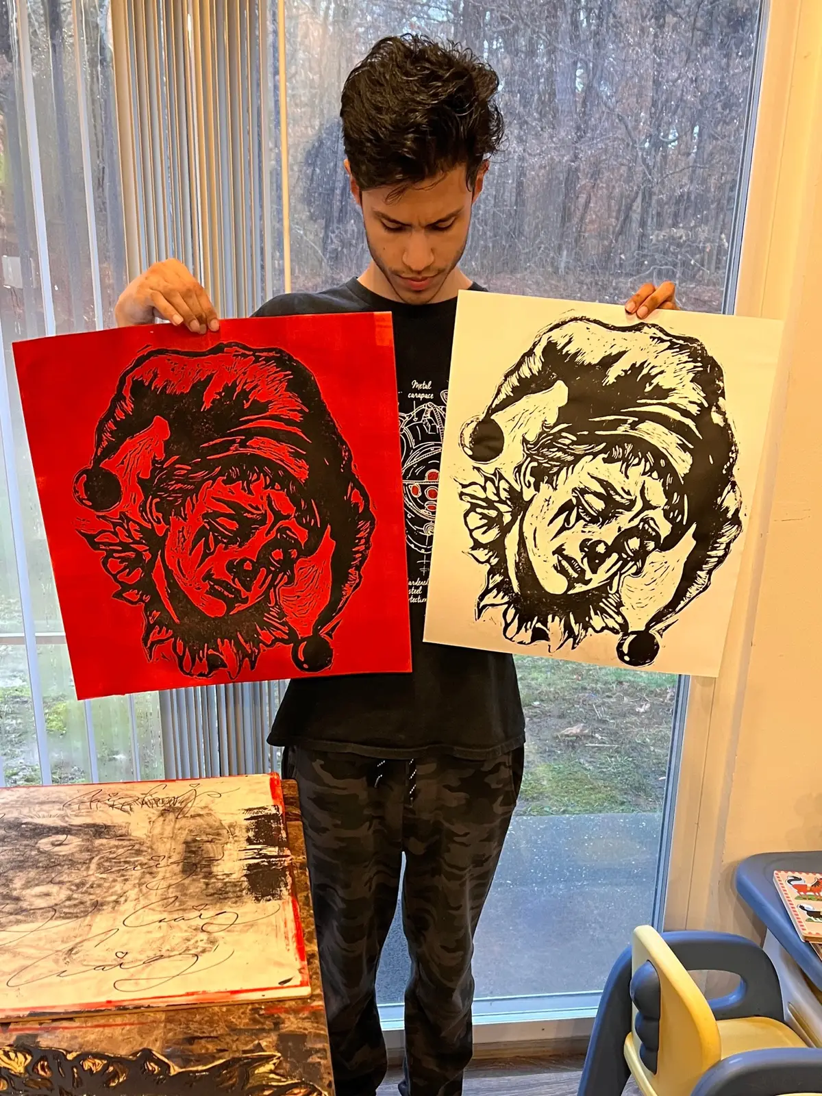 #foryou #artwork #linoprint #artist #fineartist #boricua #puertorican #newyork 