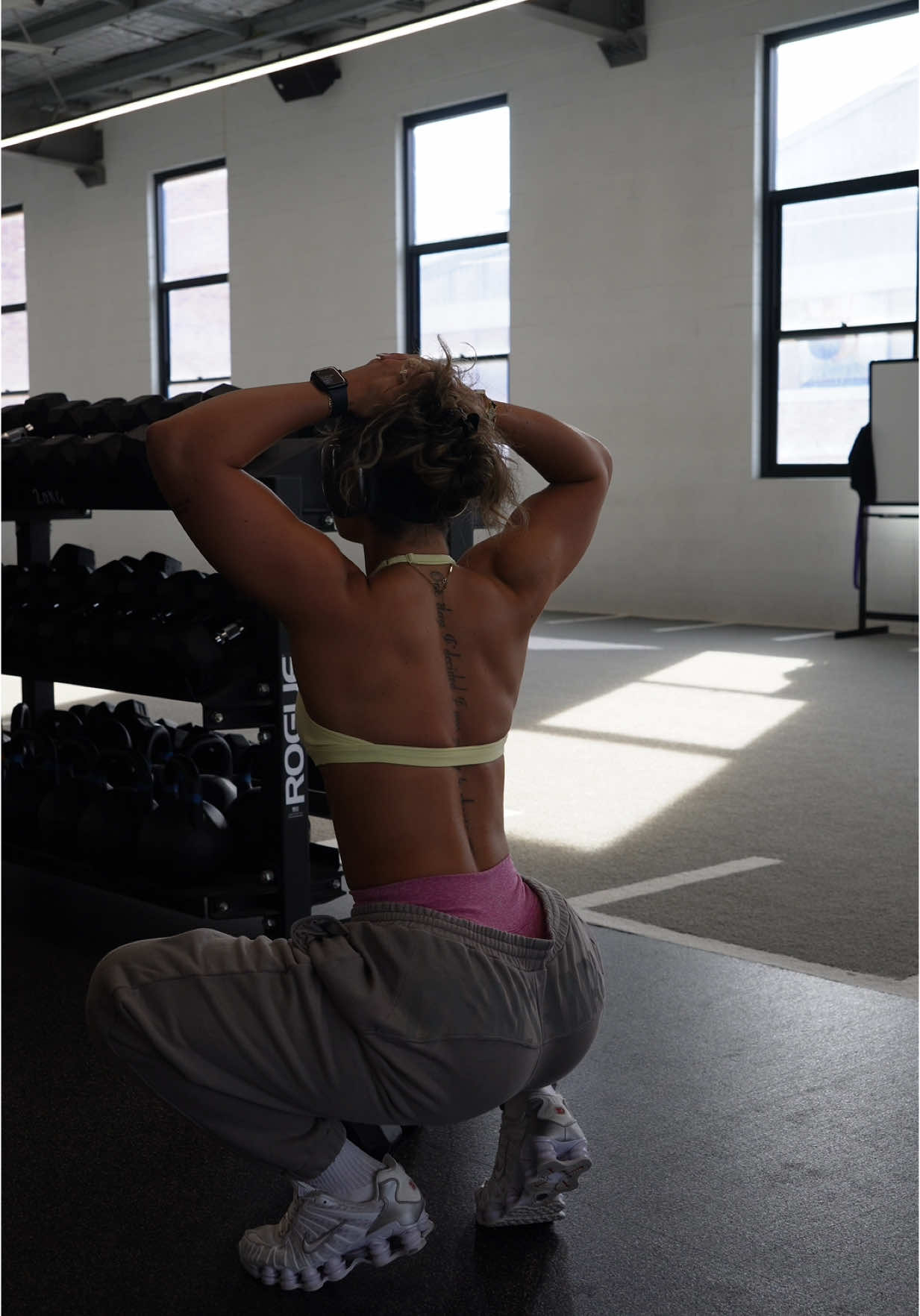 Full body burnnnn 🔒 full workout on insta 🔗 #fyp #fullbodyworkout #GymTok 