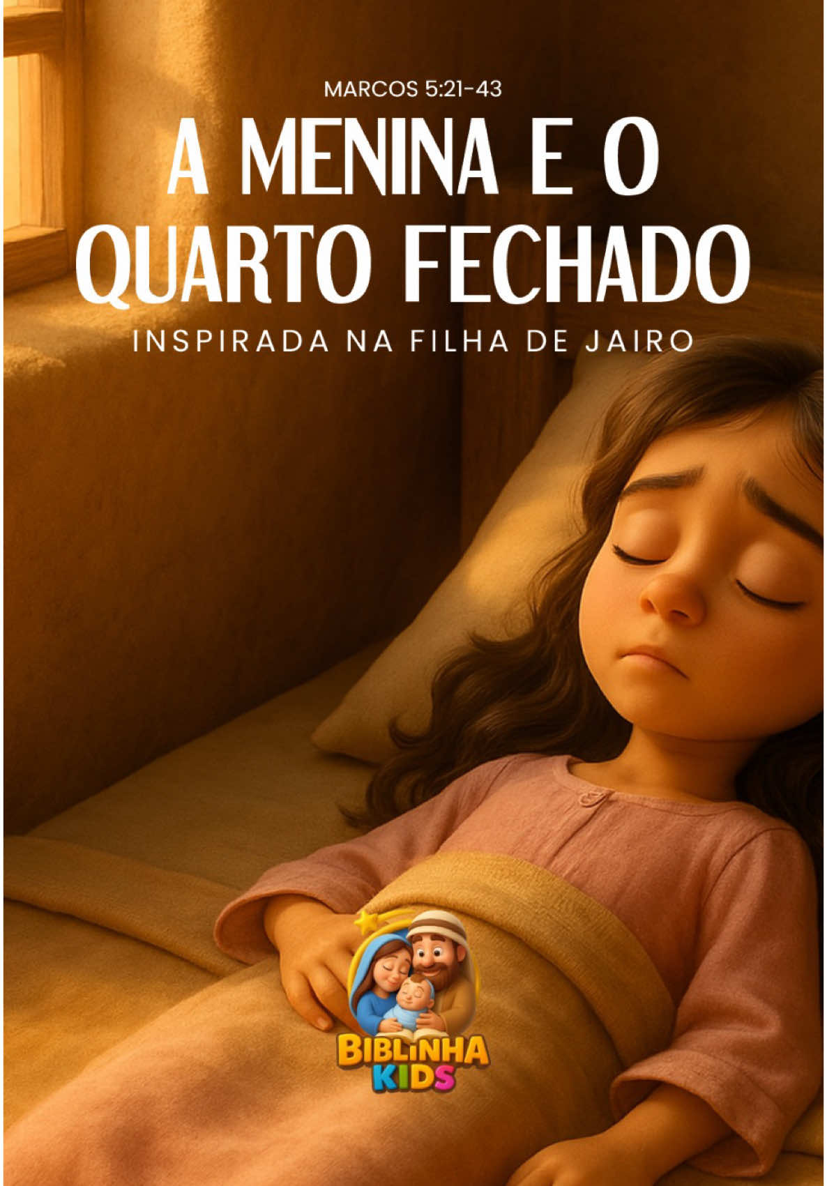 🕊️ Ela estava doente… todos diziam que era tarde demais. Mas Jesus chegou, pegou sua mão e disse: 