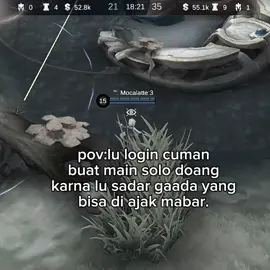 ga ada yg mau mabar🤧 #game  #mobilelegends  #mlbbcreatorcamp  #sad  #fyp 